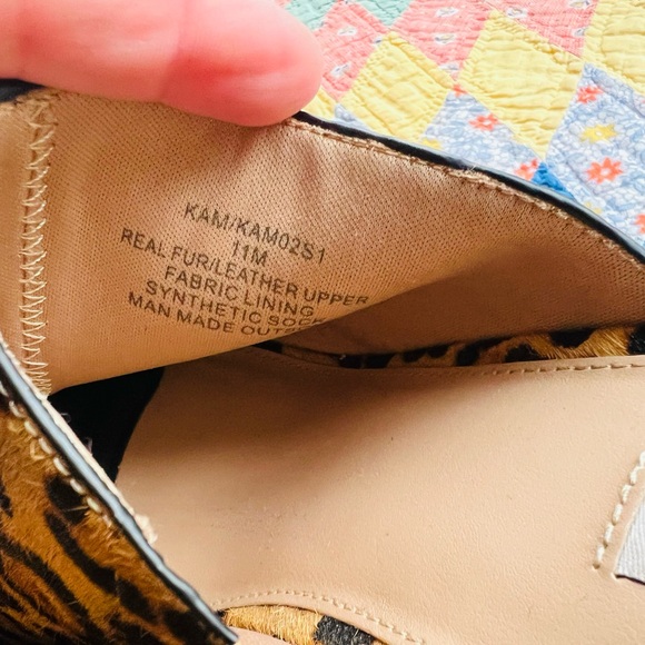 Y2K Steve Madden Leopard Cheetah Animal Print Platform Clogs Sz 11 - Picture 6 of 10